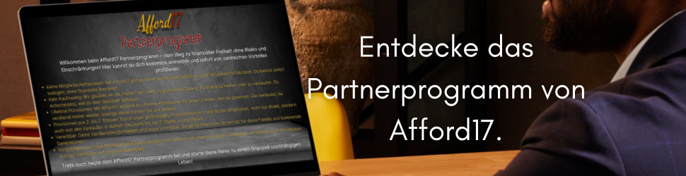 Afford17 Partnerprogramm